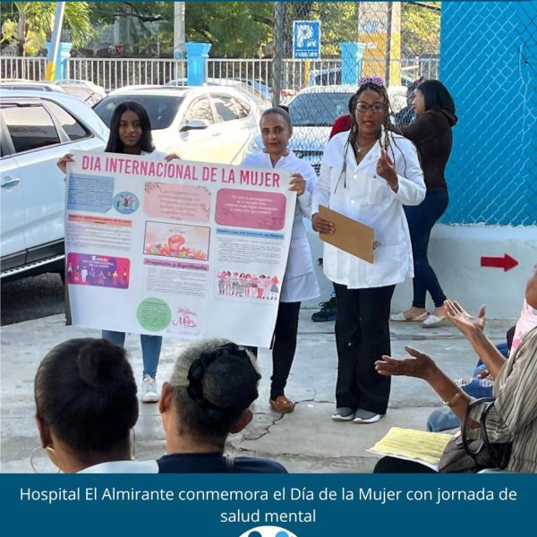Hospital El Almirante conmemora el Día Internacional de la Mujer con encuentro de reflexión y bienestar en salud mental