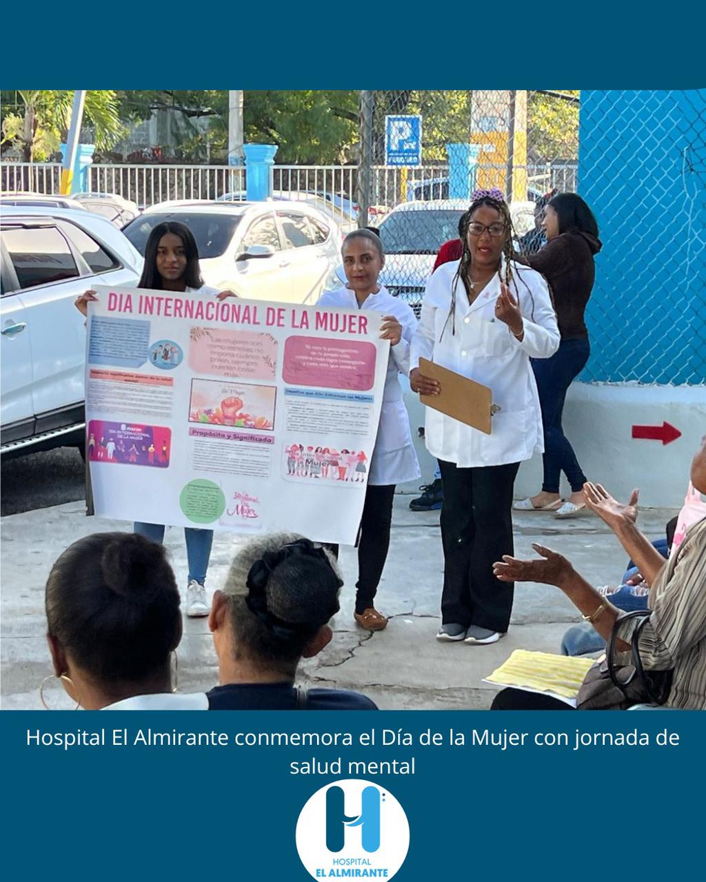 Hospital El Almirante conmemora el Día Internacional de la Mujer con encuentro de reflexión y bienestar en salud mental