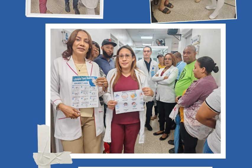 Hospital El Almirante, encabezado por su directora, la doctora  Nur del Anan Yapur Batista, se unió a la conmemoración del Día Mundial de la Higiene de Manos 2026, celebrado cada 5 de mayo e impulsado por la Organización Mundial de la Salud bajo el lema “La acción salva vidas”, con el propósito de crear conciencia sobre la prevención de infecciones en los entornos sanitarios.